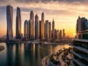 The Dubai skyline