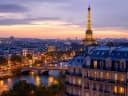 Paris at dusk