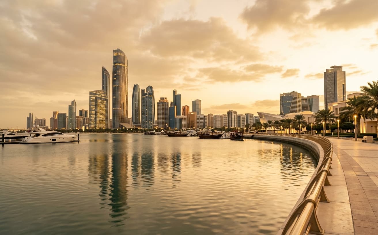 Economy travel to Abu Dhabi