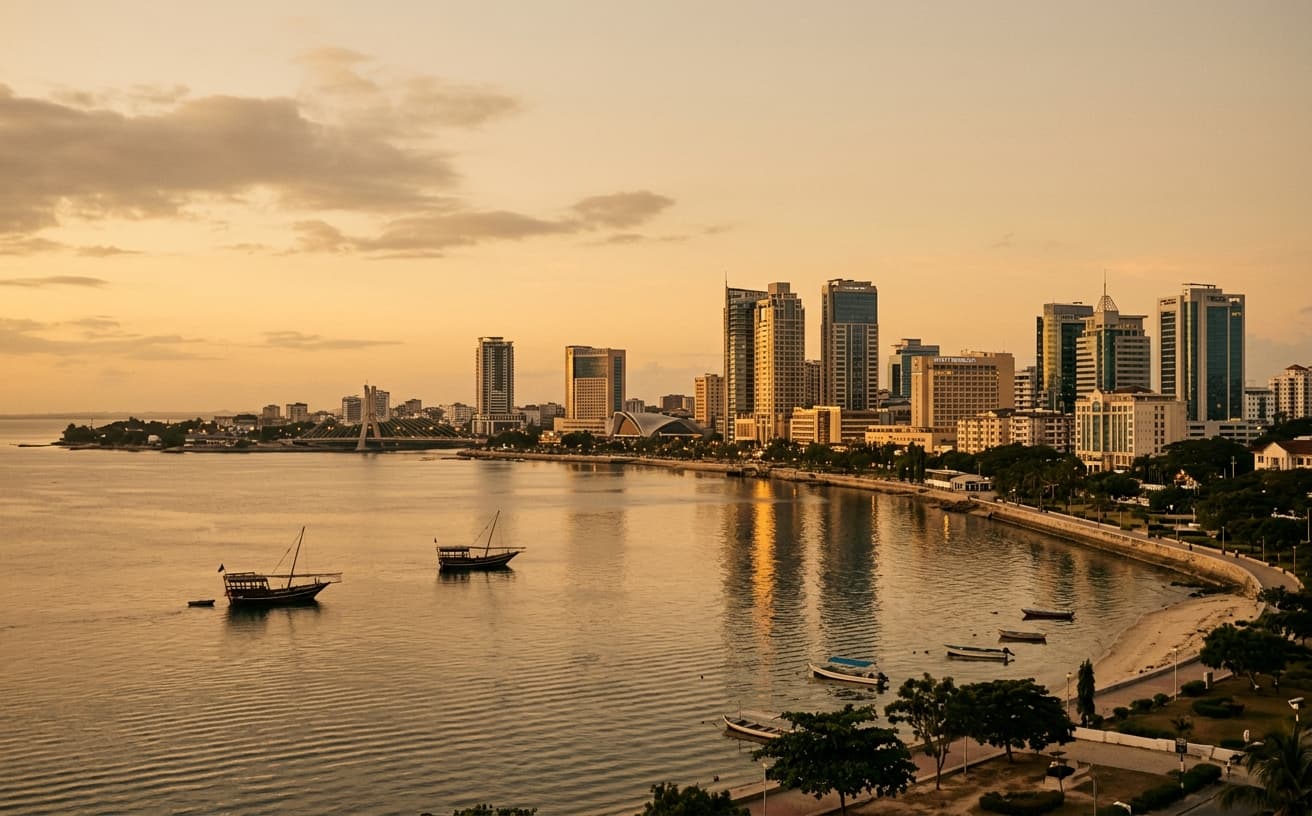 Economy travel to Dar Es Salaam