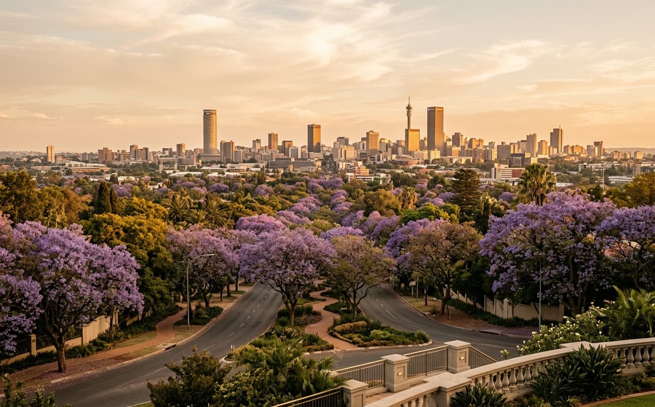 Economy travel to Johannesburg