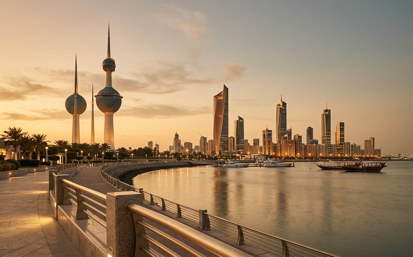 Economy travel to Kuwait City