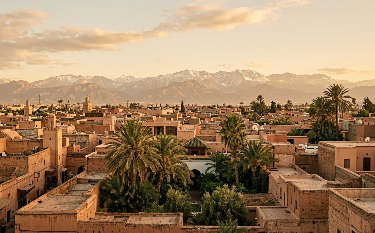 Economy travel to Marrakesh