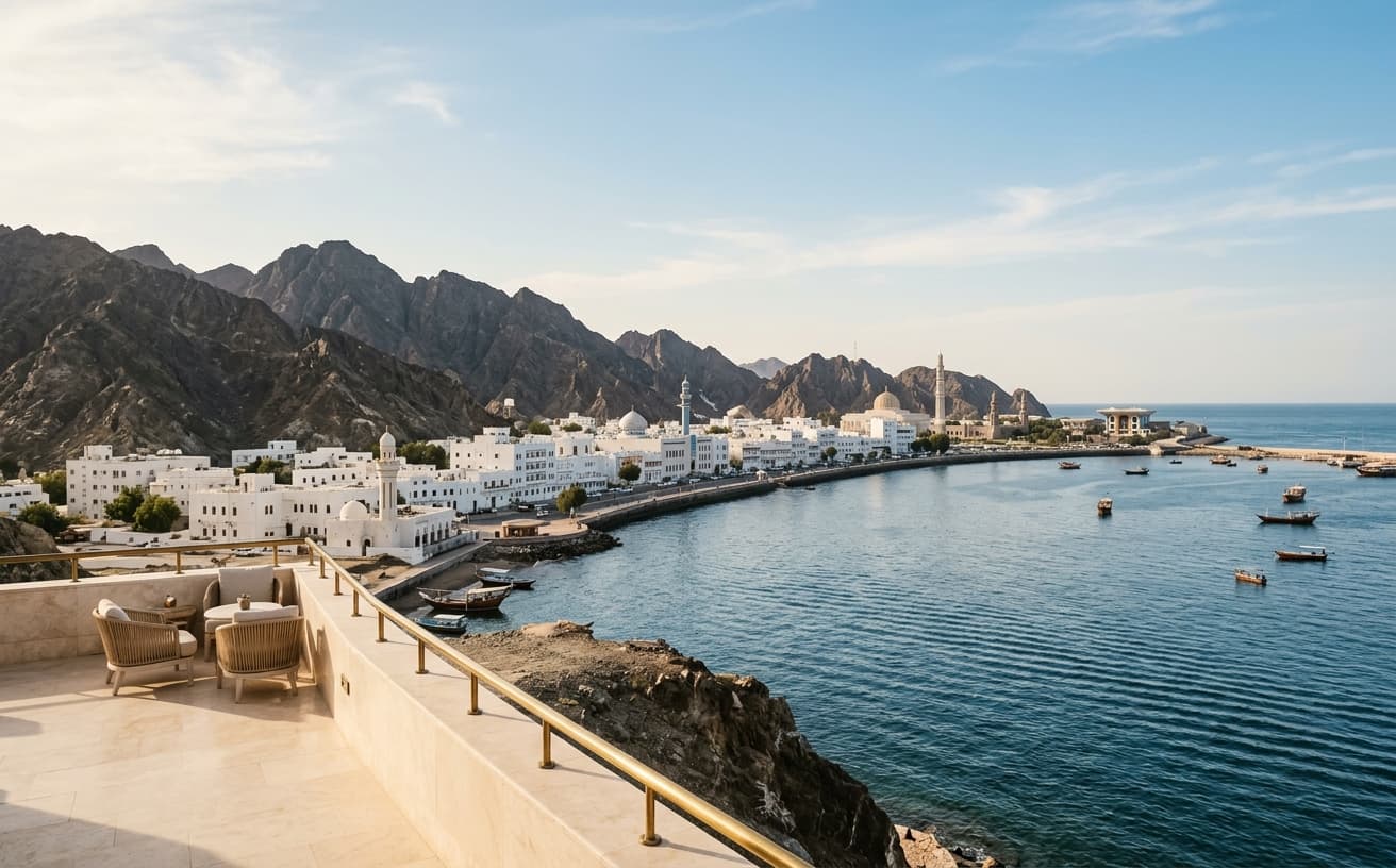 Economy travel to Muscat
