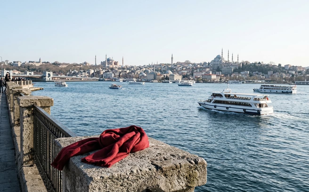 Istanbul waterfront prepared for a city stopover