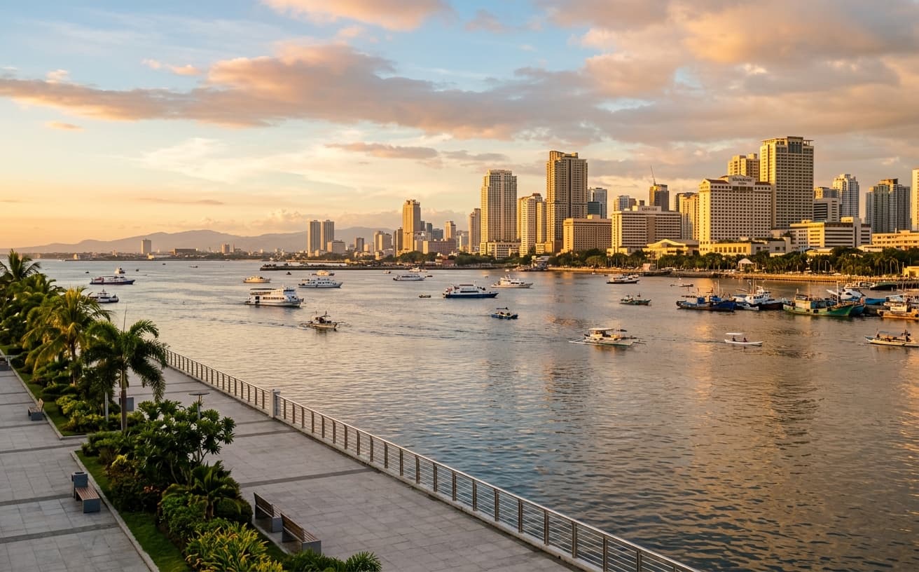 New York to Manila